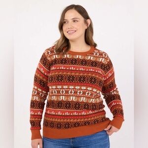 Joanie Henry Woodland Fair Isle Jumper